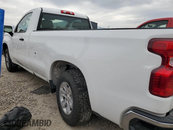 2021 Chevrolet Silverado 1500 Work Truck with VIN 3GCNWAEFXMG209030, listed as a Copart auction lot 50943855 with 60,987 mi miles and Salvage Title. Bid and sale history available at carsss.com. Image 2.