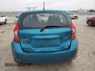 2015 Nissan Note SV with VIN 3N1CE2CP5FL397948, listed as a Copart auction lot 50078875 with 70,198 mi miles and Salvage Title. Bid and sale history available at DreamBid. Image 6.