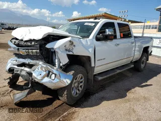 2016 Chevrolet Silverado 3500HD LTZ with VIN 1GC4K0C84GF183326, listed as a Copart auction lot 76302764 with 0 mi miles and Salvage Title. Bid and sale history available at carsss.com. Image 1.