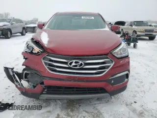 2018 Hyundai Santa Fe 2.4L z VIN 5XYZTDLB0JG547428, wystawiony jako Copart lot #45593005 z przebiegiem 51 394 mil mil oraz Szkoda całkowita • Salvage title. Historia ofert i sprzedaży dostępna na DreamBid. Obrazek 5.