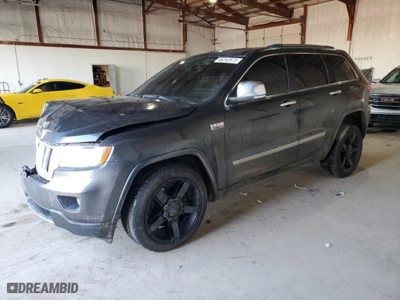 2011 Jeep Grand Cherokee Limited with VIN 1J4RR5GT7BC649445, listed as a Copart auction lot 46242575 with 165,207 mi miles and Salvage Title. Bid and sale history available at carsss.com. Image 1.