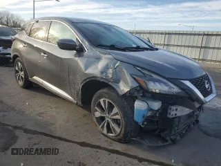 2020 Nissan Murano S with VIN 5N1AZ2AS1LN120818, listed as a Copart auction lot 42164945 with Not Provided miles and Salvage Title. Bid and sale history available at DreamBid. Image 4.