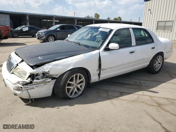 2004 Mercury Grand Marquis GS with VIN 2MEFM74W34X637265, listed as a Copart auction lot 72248594 with 139,039 mi miles and Salvage Title. Bid and sale history available at carsss.com. Image 1.