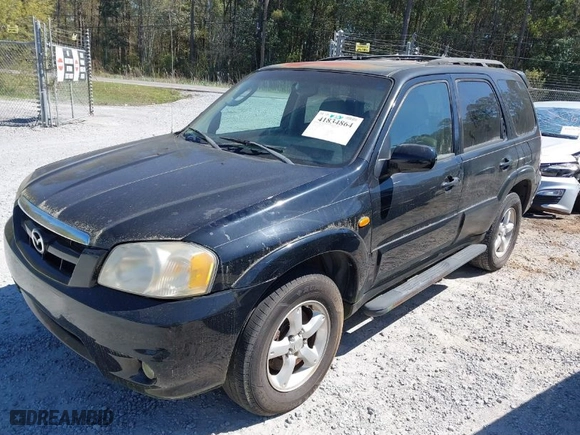 2005 Mazda Tribute s with VIN 4F2CZ96105KM00563, listed as a IAAI auction lot 41834864 with NaN miles. Bid and sale history available at carsss.com. Image 2.