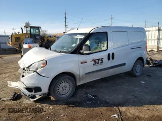 2022 Ram ProMaster City Wagon with VIN ZFBHRFAB3N6X81891, listed as a Copart auction lot 44535535 with 20,148 mi miles and Salvage Title. Bid and sale history available at carsss.com. Image 1.