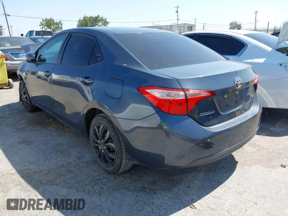 2018 Toyota Corolla L with VIN 5YFBURHE2JP826065, listed as a IAAI auction lot 42587503 with 172,350 mi miles and . Bid and sale history available at DreamBid. Image 3.