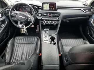 2019 Genesis G70 Advanced with VIN KMTG74LEXKU024019, listed as a Copart auction lot 50832935 with 111,373 mi miles and Salvage Title. Bid and sale history available at DreamBid. Image 8.