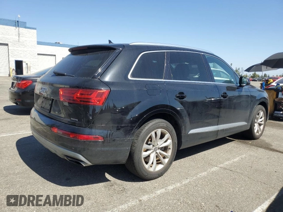 2017 Audi Q7 Premium with VIN WA1AHAF78HD039960, listed as a Copart auction lot 57994115 with 122,511 mi miles and Clean title. Bid and sale history available at DreamBid. Image 3.