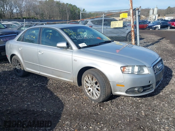 2008 Audi A4 2.0T with VIN WAUDF78E18A151411, listed as a IAAI auction lot 42034389 with Not provided miles and . Bid and sale history available at DreamBid. Image 1.
