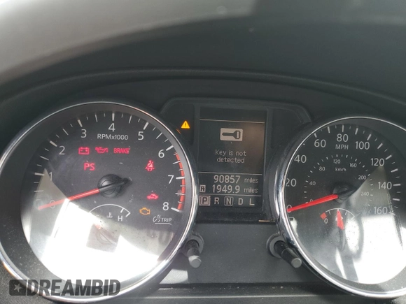 2011 Nissan Rogue SV z VIN JN8AS5MT4BW180927, wystawiony jako Copart lot #59509995 z przebiegiem 90 857 mil mil oraz Szkoda całkowita • Salvage title. Historia ofert i sprzedaży dostępna na DreamBid. Obrazek 9.