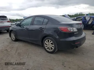 2012 Mazda 3 i Grand Touring z VIN JM1BL1W87C1544433, wystawiony jako Copart lot #58722455 z przebiegiem 184 089 mil mil oraz Szkoda całkowita • Salvage title. Historia ofert i sprzedaży dostępna na DreamBid. Obrazek 2.