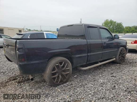 2005 Chevrolet Silverado 1500 Work Truck with VIN 1GCEC19X45Z315745, listed as a Copart auction lot 56436765 with 167,926 mi miles and Salvage Title. Bid and sale history available at DreamBid. Image 3.