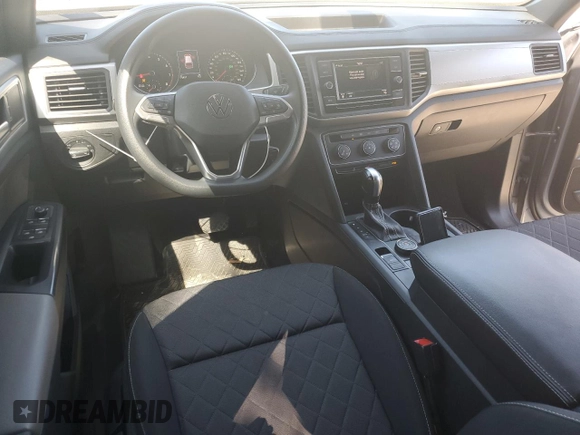 2021 Volkswagen Atlas S with VIN 1V2GC2CAXMC234056, listed as a Copart auction lot 67845224 with 75,937 mi miles and Salvage title. Bid and sale history available at DreamBid. Image 8.