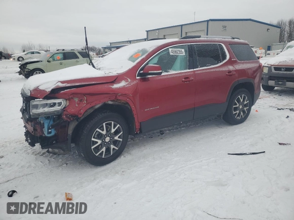 2021 GMC Acadia SLE with VIN 1GKKNKLS5MZ178785, listed as a Copart auction lot 45562355 with Not Provided miles and Non Repairable. Bid and sale history available at DreamBid. Image 1.