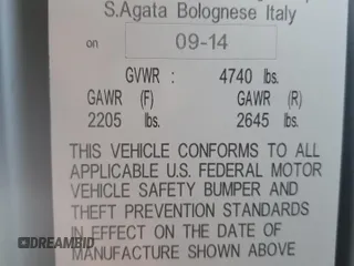 2015 Lamborghini Aventador z VIN ZHWUR1ZD5FLA03450, wystawiony jako Copart lot #53781224 z przebiegiem 8 471 mil mil oraz Szkoda całkowita • Salvage title. Historia ofert i sprzedaży dostępna na DreamBid. Obrazek 13.