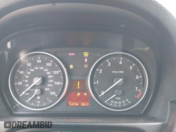 2011 BMW 3 Series 328i xDrive with VIN WBAPK5G54BNN31499, listed as a IAAI auction lot 42577408 with 154,794 mi miles and . Bid and sale history available at DreamBid. Image 7.