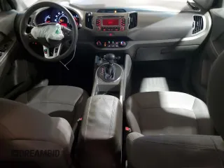 2013 Kia Sportage LX with VIN KNDPB3A27D7442622, listed as a Copart auction lot 63309075 with 134,266 mi miles and Salvage title. Bid and sale history available at DreamBid. Image 8.