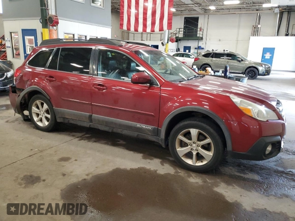 2014 Subaru Outback Limited z VIN 4S4BRCLC6E3311357, wystawiony jako Copart lot #60632855 z przebiegiem 169 025 mil mil oraz Szkoda całkowita • Salvage title. Historia ofert i sprzedaży dostępna na DreamBid. Obrazek 4.