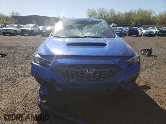 2022 Subaru WRX with VIN JF1VBAA64N9006739, listed as a Copart auction lot 54883615 with 23,724 mi miles and Salvage title. Bid and sale history available at DreamBid. Image 5.