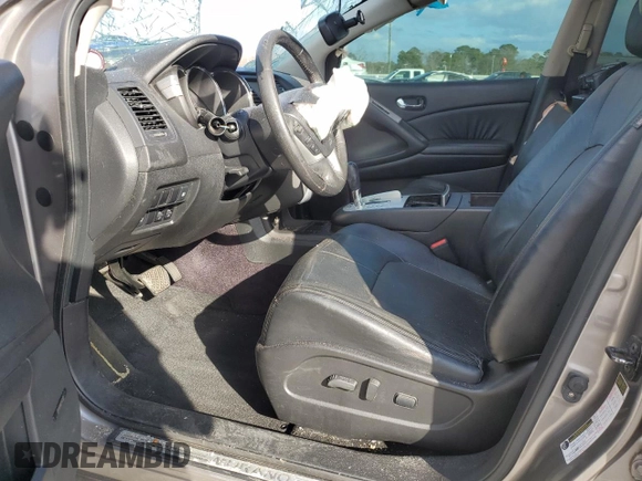 2010 Nissan Murano SL z VIN JN8AZ1MU8AW019654, wystawiony jako Copart lot #44238445 z przebiegiem Nie podano mil oraz Szkoda całkowita • Salvage title. Historia ofert i sprzedaży dostępna na DreamBid. Obrazek 7.