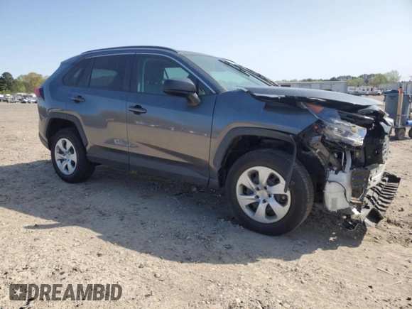 2020 Toyota RAV4 LE with VIN 2T3H1RFV3LC080936, listed as a Copart auction lot 51314725 with 107,192 mi miles and Salvage Title. Bid and sale history available at DreamBid. Image 4.