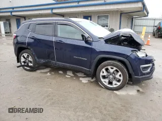 2021 Jeep Compass Limited with VIN 3C4NJDCBXMT602906, listed as a Copart auction lot 47918215 with 70,784 mi miles and Salvage Title. Bid and sale history available at DreamBid. Image 4.