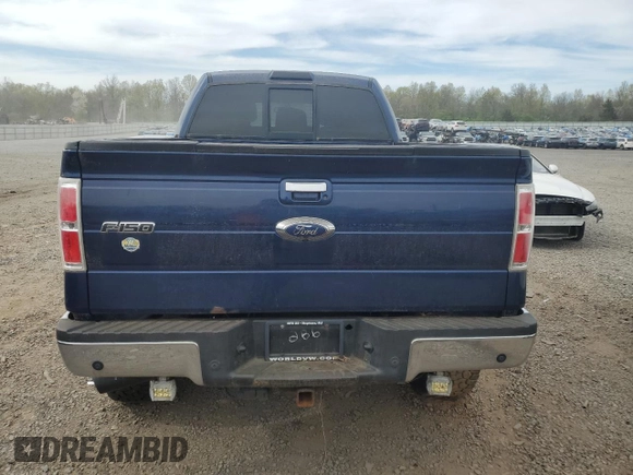 2011 Ford F-150 XL with VIN 1FTFW1EF0BFA08286, listed as a Copart auction lot 54343875 with 152,402 mi miles and Clean Title. Bid and sale history available at carsss.com. Image 6.