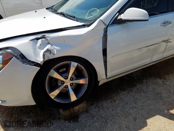 2012 Chevrolet Malibu 1LT with VIN 1G1ZC5EUXCF287736, listed as a Copart auction lot 52367905 with 158,637 mi miles and Non Repairable. Bid and sale history available at DreamBid. Image 9.