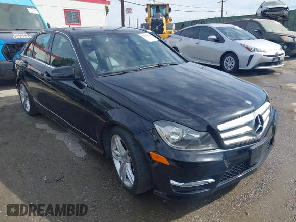 2013 Mercedes-Benz C-Class C 250 Sport with VIN WDDGF4HB4DA746936, listed as a IAAI auction lot 41594574 with 101,488 mi miles. Bid and sale history available at carsss.com. Image 1.