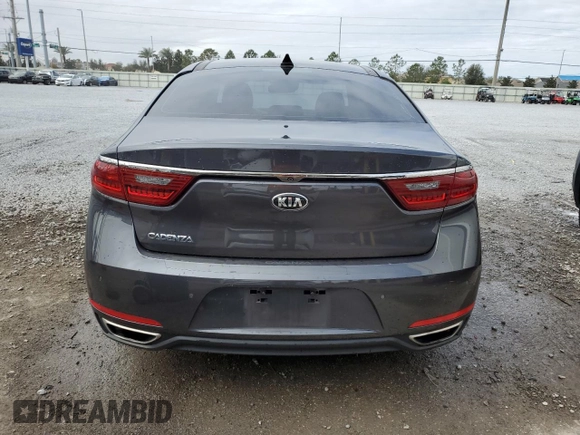 2017 Kia Cadenza Premium with VIN KNALC4J12H5068492, listed as a Copart auction lot 88880605 with 67,093 mi miles and Salvage Title. Bid and sale history available at carsss.com. Image 6.
