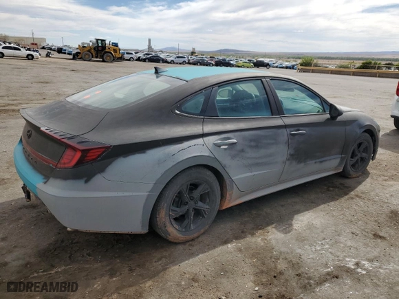 2020 Hyundai Sonata SE with VIN 5NPEG4JAXLH043963, listed as a Copart auction lot 53503715 with 0 mi miles and Salvage Title. Bid and sale history available at carsss.com. Image 3.