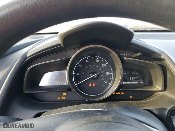 2019 Mazda CX-3 Sport with VIN JM1DKDB79K1460879, listed as a Copart auction lot 47267565 with 44,339 mi miles and Salvage Title. Bid and sale history available at carsss.com. Image 9.