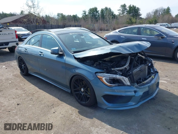 2014 Mercedes-Benz CLA 250 with VIN WDDSJ4EB9EN056350, listed as a IAAI auction lot 42076209 with 108,193 mi miles and . Bid and sale history available at DreamBid. Image 1.