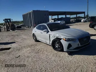2020 Genesis G70 2.0T with VIN KMTG44LA1LU045400, listed as a Copart auction lot 83072684 with 56,380 mi miles and Non repairable. Bid and sale history available at DreamBid. Image 11.