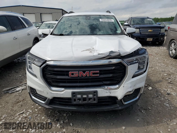 2022 GMC Terrain SLE z VIN 3GKALTEV3NL128085, wystawiony jako Copart lot #55044035 z przebiegiem 89 619 mil mil oraz Szkoda całkowita • Salvage title. Historia ofert i sprzedaży dostępna na DreamBid. Obrazek 5.