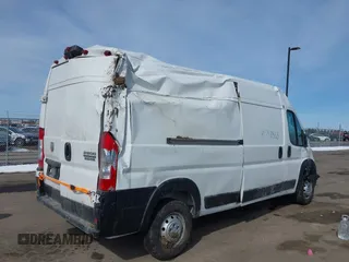 2023 Ram ProMaster Cargo with VIN 3C6LRVDG9PE567047, listed as a IAAI auction lot 41748863 with 186,717 mi miles. Bid and sale history available at carsss.com. Image 4.