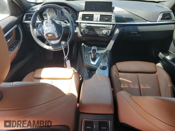 2017 BMW 3 Series 330i with VIN WBA8B9G55HNU50550, listed as a Copart auction lot 52237175 with Not Provided miles and Salvage Title. Bid and sale history available at DreamBid. Image 8.