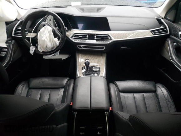 2019 BMW X7 xDrive40i with VIN 5UXCW2C51KL082125, listed as a Copart auction lot 47482325 with 0 mi miles and Salvage Title. Bid and sale history available at carsss.com. Image 8.
