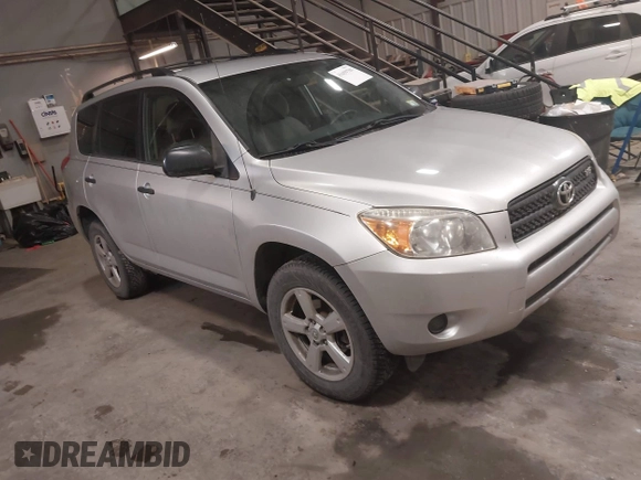 2007 Toyota RAV4 with VIN JTMBK33V375018923, listed as a IAAI auction lot 41659781 with 252,349 mi miles. Bid and sale history available at carsss.com. Image 1.