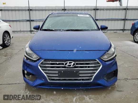 2019 Hyundai Accent SE with VIN 3KPC24A3XKE068114, listed as a Copart auction lot 45110065 with 112,756 mi miles and Salvage Title. Bid and sale history available at DreamBid. Image 5.