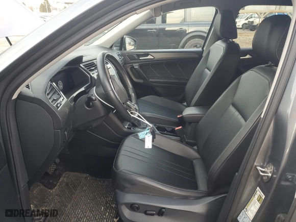 2022 Volkswagen Tiguan SE with VIN 3VV2B7AX4NM027151, listed as a Copart auction lot 49144925 with 87,749 mi miles and Salvage Title. Bid and sale history available at carsss.com. Image 7.