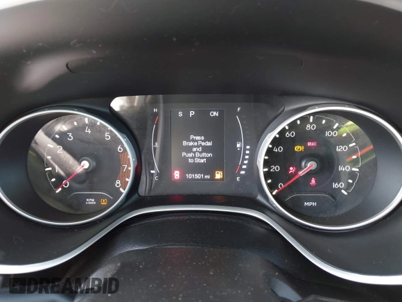 2020 Jeep Compass Altitude z VIN 3C4NJCBB8LT124978, wystawiony jako IAAI lot #42084990 z przebiegiem 101 501 mil mil oraz . Historia ofert i sprzedaży dostępna na DreamBid. Obrazek 7.