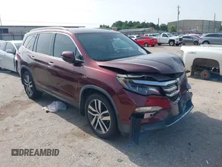 2018 Honda Pilot Elite with VIN 5FNYF6H05JB016769, listed as a IAAI auction lot 42628649 with 78,496 mi miles and . Bid and sale history available at DreamBid. Image 1.