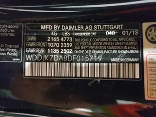 2013 Mercedes-Benz SL-Class SL 550 with VIN WDDJK7DA8DF015719, listed as a Copart auction lot 70886274 with 45,763 mi miles and Salvage Title. Bid and sale history available at carsss.com. Image 12.