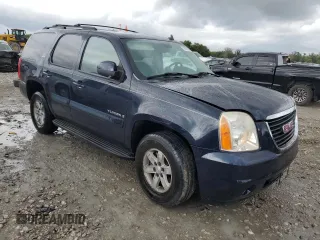 2007 GMC Yukon SLT with VIN 1GKFK13097J384794, listed as a Copart auction lot 72596384 with 198,381 mi miles and Salvage Title. Bid and sale history available at carsss.com. Image 4.