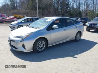 2016 Toyota Prius Two with VIN JTDKBRFU3G3003968, listed as a IAAI auction lot 41951236 with 72,029 mi miles. Bid and sale history available at carsss.com. Image 2.