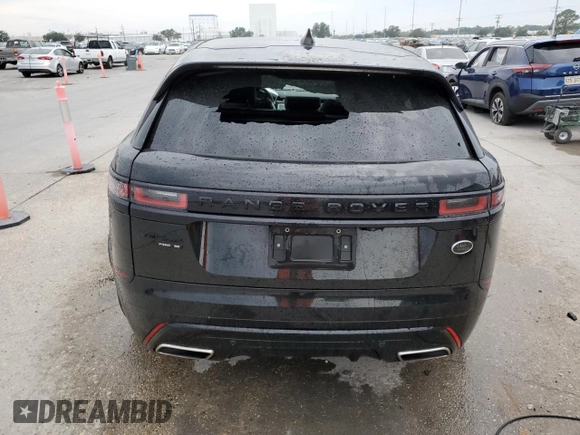 2018 Land Rover Range Rover Velar R-Dynamic SE with VIN SALYL2RV6JA747644, listed as a Copart auction lot 75934673 with 0 mi miles. Bid and sale history available at carsss.com. Image 6.