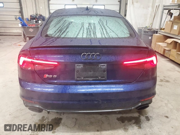 2019 Audi RS 5 Sportback z VIN WUABWCF54KA900346, wystawiony jako Copart lot #57398965 z przebiegiem 49 501 mil mil oraz Szkoda całkowita • Salvage title. Historia ofert i sprzedaży dostępna na DreamBid. Obrazek 6.