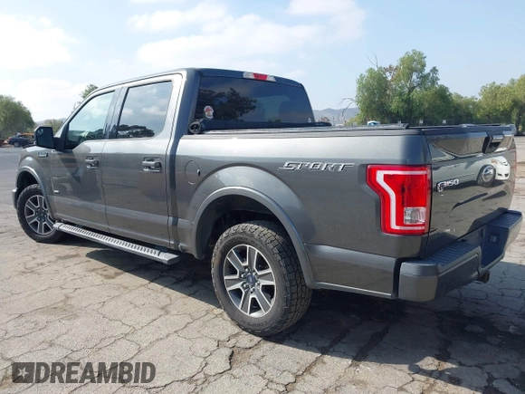 2016 Ford F-150 XL with VIN 1FTEW1CP6GFA14009, listed as a IAAI auction lot 42194216 with 119,523 mi miles and . Bid and sale history available at carsss.com. Image 3.