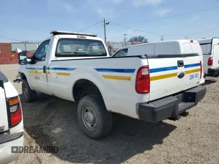 2011 Ford F-350 XL with VIN 1FTRF3B62BEA42474, listed as a Copart auction lot 53063855 with 210,877 mi miles and Salvage title. Bid and sale history available at DreamBid. Image 2.